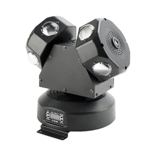 120W Moving Head Light 8 LED Rotating Beam Light RGBW Stage Light DJ Lighting US