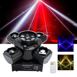 4In1 Four Head 80W Stage Laser Light DMX Stage Lighting DJ Party Lighting Effect