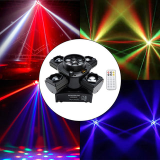 4In1 Four Head 80W Stage Laser Light DMX Stage Lighting DJ Party Lighting Effect