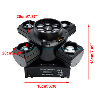 4In1 Four Head 80W Stage Laser Light DMX Stage Lighting DJ Party Lighting Effect