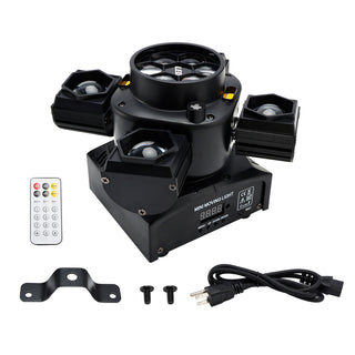 4In1 Four Head 80W Stage Laser Light DMX Stage Lighting DJ Party Lighting Effect