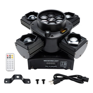 4In1 Four Head 80W Stage Laser Light DMX Stage Lighting DJ Party Lighting Effect