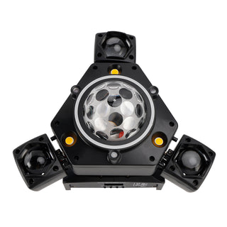 Three Head LED Stage Light Beam Moving Head Light With Laser DJ Disco Party