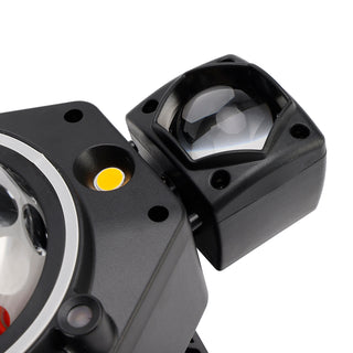 Three Head LED Stage Light Beam Moving Head Light With Laser DJ Disco Party
