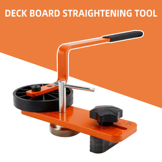 Deck Board Straightener Tool Heavy Duty Adjust. Lever for Wood & Composite Decks