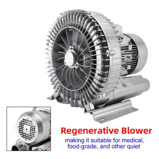 2LG510-7AA21 Regenerative Blower 2HP 110-120V | 1.75 KW 150 CFM Air Pump Blower