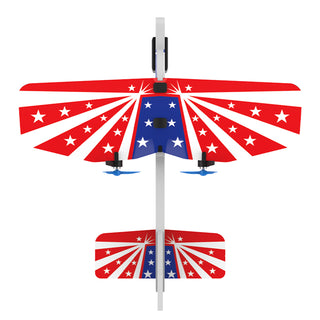 KF800 2.4G Remote Control Glider With Cool Light Plane Flying Airplane Toy Red