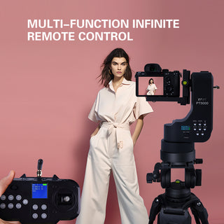 PT-5000 Camera Remote Control Electric Cloud Platform Tilt 360 Panoramic Rotation