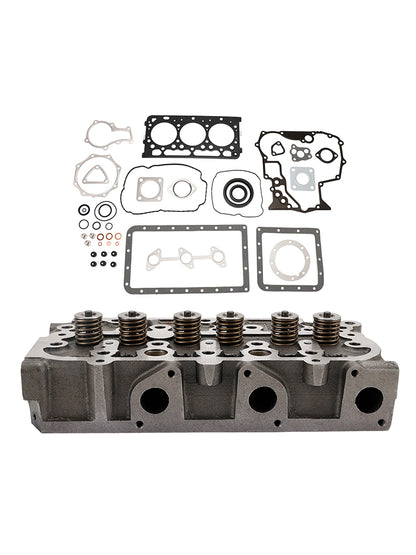 Complete Cylinder Head+Gasket Kit For Kubota D902 RTV900 Tractort 1G962-03045 Generic