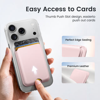 Magnetic Card Holder MagSafe Wallet RFID Protection for iPhone 17/16/15/14/13/12