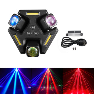150W RGBW Rotating Laser Light DJ Stage Effect Party Beam Disco Show Bar Light