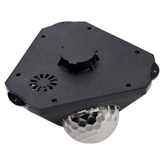 3Head Sound Activated Magic Ball Strobe Light With Remote Control For Home Party