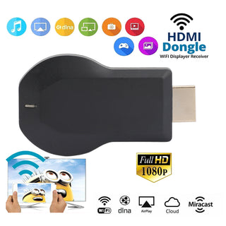 4K M4 Plus HD Media Player TV Cast Stick WIFI Display Receiver Dongle