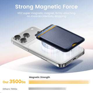 2PCS Magnetic Card Holder MagSafe Wallet RFID Protection for iPhone 17/16/15/14