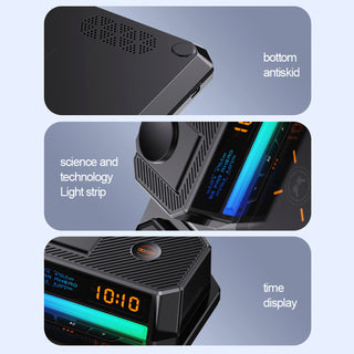 6 in 1 Magnetic Wireless Charger Bluetooth Speakers for Apple 17 16e 16 15 14 13