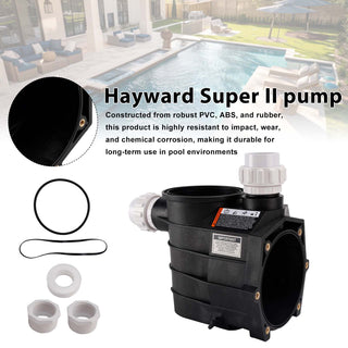 Threaded Style Pump Housing and Strainer SPX3120AAZ  with Drain Plugs fit for Hayward Super II 2 Pump SP3000 SP3000X Series