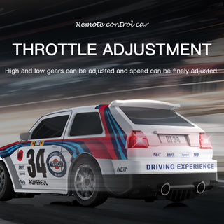 KF34 1:43 Scale RC Drift Car 2.4G 4WD High-Speed Drift Racing Car With LED Light