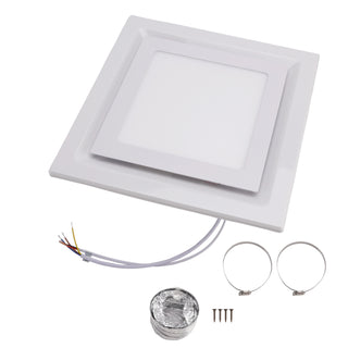 145 CFM 12" Bathroom Exhaust Fan 1.5sones Bath Fan Low Noise with Light