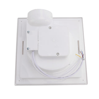 145 CFM 12" Bathroom Exhaust Fan 1.5sones Bath Fan Low Noise with Light
