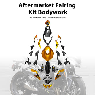 Injection Bodywork Fairing Kit for Street Triple 765 R/RS 2023-2025 01#