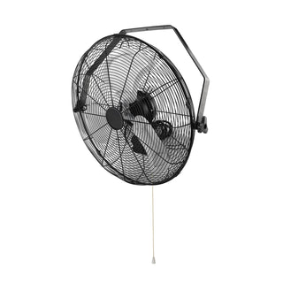 20 Inch Industrial Wall Mount Fan Metal 3 Speed Ventilation Shop Fan