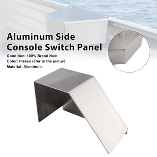 Aluminum Side Console Switch Panel Mount for Boats Bracket for Fish Finders Boat Accessories