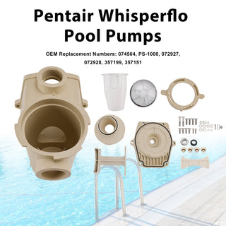 357149 Complete Wet End Replacement Kit For Pentair  Pool Pumps 0.5–2 HP