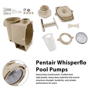 357149 Complete Wet End Replacement Kit For Pentair  Pool Pumps 0.5–2 HP