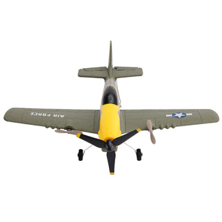 3Channel Remote Control 2.4Ghz 6Axis Stabilizer Airplane With 2Batteries Green