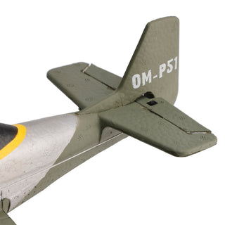 3Channel Remote Control 2.4Ghz 6Axis Stabilizer Airplane With 2Batteries Green