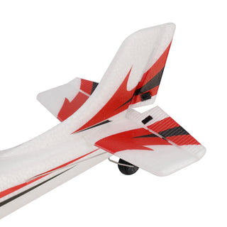 3CH Remote Control Airplane 6-Axis Gyro Stabilizer Aircraft Red With 2 Batteries