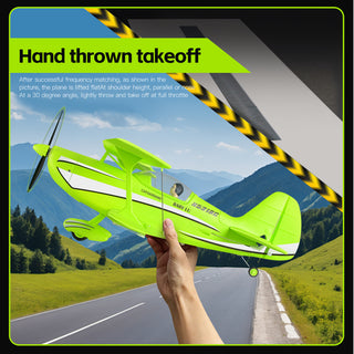 Wltoys XK A310 2.4G 4CH RC Fixed-Wing Aircraft Model 3D/6G Realistic Plane Green