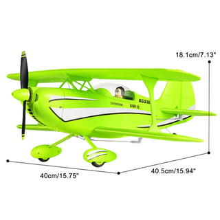 Wltoys XK A310 2.4G 4CH RC Fixed-Wing Aircraft Model 3D/6G Realistic Plane Green
