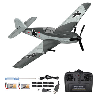 RC 76206 2.4GHz 3CH Airplane Fixed Wing With Gyro System 2 Batteries Kid Toy