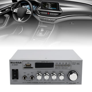 800W  2.1CH Bluetooth Stereo Hifi Car Home Audio Car Amplifier AMP Sound Speaker