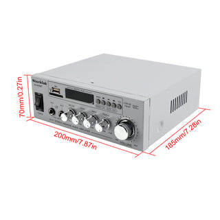 800W  2.1CH Bluetooth Stereo Hifi Car Home Audio Car Amplifier AMP Sound Speaker