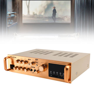 2500W 5CH Amplifiers Amplificador HiFi Stereo AV Surround SD FM Home Theater