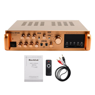 2500W 5CH Amplifiers Amplificador HiFi Stereo AV Surround SD FM Home Theater