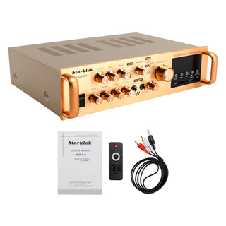 2500W 5CH Amplifiers Amplificador HiFi Stereo AV Surround SD FM Home Theater