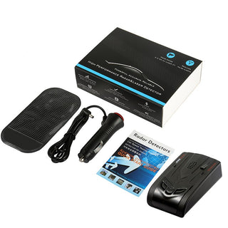STR550 Lidar Speedometer Radar Detector Car Radar Speed Detector 360°Laser Dog