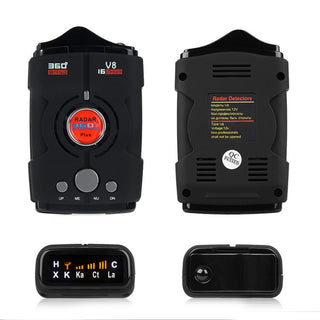 V8 Vehicle Mobile Radar Speed Detector Mobile Speed Detection Car Radar Detector