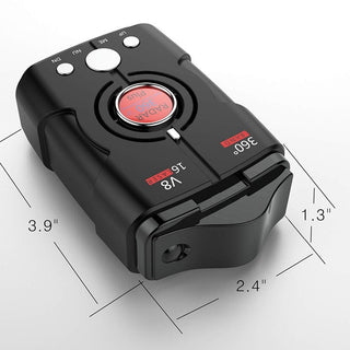 V8 Vehicle Mobile Radar Speed Detector Mobile Speed Detection Car Radar Detector