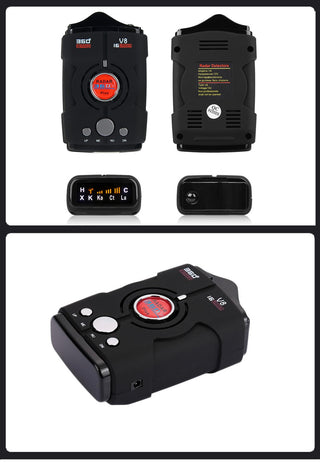 V8 Vehicle Mobile Radar Speed Detector Mobile Speed Detection Car Radar Detector