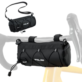 Mountain Road Bike Handlebar Bag Bicycle Bag with Shoulder Strap for Cycling
