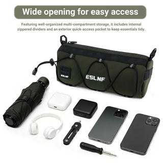 Multipurpose Mountain Bicycle Road Bike Handlebar Bag with Shoulder Strap