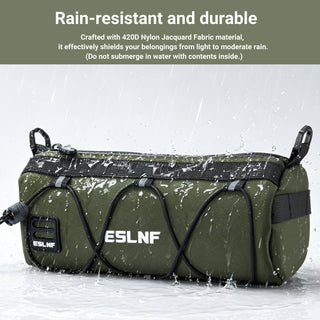 Multipurpose Mountain Bicycle Road Bike Handlebar Bag with Shoulder Strap