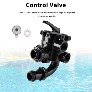 SP0715XG2 Control Valve with Pressure Gauge Compatible with Hayward Pro-Series