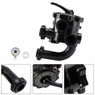 SP0715XG2 Control Valve with Pressure Gauge Compatible with Hayward Pro-Series