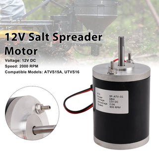 Salt Spreader Motor Replaces Buyers SaltDogg 3000966 for ATVS15A UTVS16