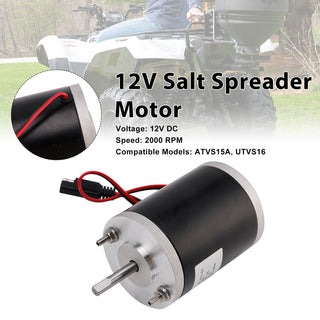 Salt Spreader Motor Replaces Buyers SaltDogg 3000966 for ATVS15A UTVS16